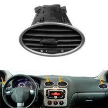 2X for Focus MK2 2005-2013 4M51-A014L21-AD Front Dash Center Air Conditioning Outlet Vent Grille Assy 4M51A014L21AD