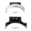 3X ABS+PC Center Console Armrest  Button Trim Cover for   C GLC Class W205 W253 2015-2020 5