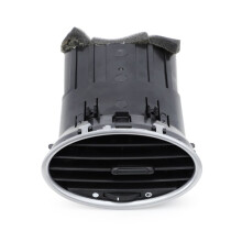 4X Bocal de Ventilação de Ar Do Painel Do Carro para Focus Mk2 2005-2013 Saída de Ar Condicionado Decoração Tampas Prata
