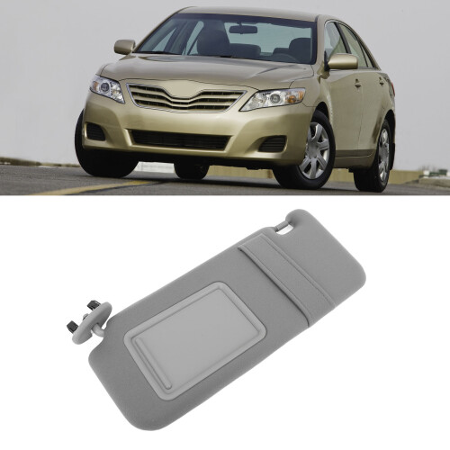 Gray ABS Sun Visor for Camry 2007-2011 Driver Side Replacement 2