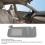 Gray ABS Sun Visor for Camry 2007-2011 Driver Side Replacement 5