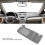 Gray ABS Sun Visor for Camry 2007-2011 Driver Side Replacement 4