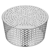 5Pièces Grilles De Drain En Acier Inoxydable Argentée Pour