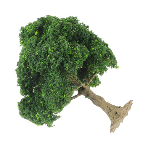 5Pcs Green Wire Mesh Trees for Micro Landscape Model Train Scenery