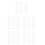 750Pcs Clear Plastic Hanging Folder Tabs for Office File Organization 5