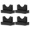 8Paires Support Mural Batte Baseball Style Rustique Stable 1