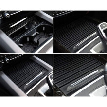 2X Tampa Do Console Central Suporte para Copos de água Acessórios de Carro para Persianas Deslizantes para - X5 F15 X6 F16 51169251973