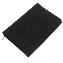 3Pièces Étui Cahier A5 Noir Tissu Lavable Protection Élégante