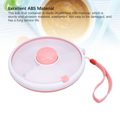 Sealed Rotating Storage for Kids Snacks