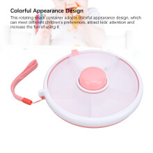 Coral Pink Snackle Box with Rotation