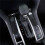 2X ABS Carbon Fiber Center Console Shift Gear Panel Frame for   10Th 2016-2019 Gen Automatic Transmission 4