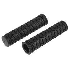 8Pcs Non-Slip Rubber Bike Handle Grips Black Mountain Bike Use