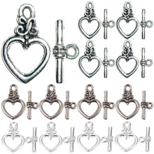 240Sets Alloy Toggle Clasps for Jewelry Making Durable Assorted Color