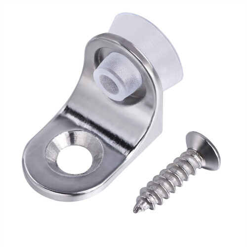 16Pcs Silver Cabinet Support Brackets Sturdy L-Shaped Shelf Holders