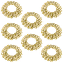 32Pcs Braided Hair Ties Beige Elastic Hair Rope for Women and Girls