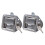 2Pcs Silver Trailer Handle Locks Anti-Theft Heavy Duty Car Accessories 1