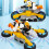 360 Rotating Battery-Powered Stunt Motorcycle Toy | ABS Material 10