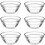 30Pcs Small Clear Glass Bowls Stackable Dessert Cups for Serving 1