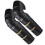 6Pcs Winter Motorcycle Knee Wraps Black Warm Protective Riding Sleeves 1