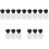 15Ensembles Petites Bouteilles Plastique Couvercle Durable 5