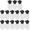 15Ensembles Petites Bouteilles Plastique Couvercle Durable 8