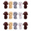 32Pcs Creative Dog Rubber Erasers Fun Animal Erasers for Students 1