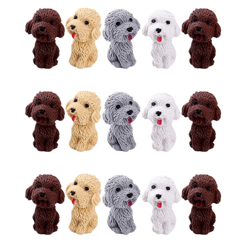 32Pcs Creative Dog Rubber Erasers Fun Animal Erasers for Students