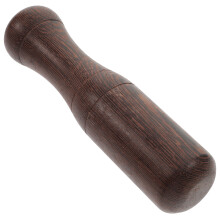 2St Natuurlijk Houten Knoflook Stamper Voor Keuken, Stevig En Elegant