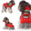 Hund Elch Pullover Rot XXL Polyester Herbstmode 5