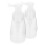 10Pièces Bouteille Poudre Transparent Réutilisable Polyvalent 2