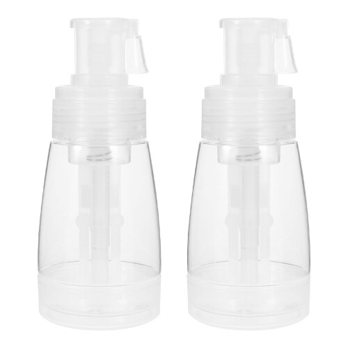 10Pièces Bouteille Poudre Transparent Réutilisable Polyvalent 2