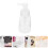 10Pièces Bouteille Poudre Transparent Réutilisable Polyvalent 11