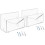 6Pcs Transparent Mail Holder Organizer for Desktop and Wall Office Use 1