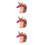 3Stk Make-Up Set Für Damen Cartoon Design Borsten 5