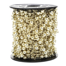 5Rouleaux Fil Perles Dorées Effet Nacré Pour Décoration Bouquet DIY
