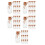 5Sets Mini Glasflaschen Mit Kork, Transparent, Für Und DIY 8
