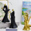 Couple Sculpture,Modern Abstract Resin-Black characters 6