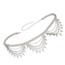 Zinklegierung Body Chain Frauen Taillengürtel Für Strand Party
