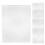 5Pièces Couvre- Transparent Pour Rouleau Maison 1