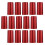 1000Pcs Red Heat Shrink Covers Plastic Seal Caps 2