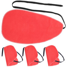 16Pcs Red Saxophone Flute Clarinet Cleaning Cloth for Dust Removal