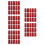 1000Pcs Red Heat Shrink Covers Plastic Seal Caps 7