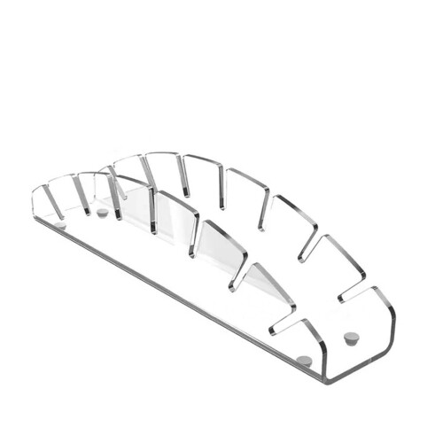 5Pcs Clear Acrylic Hat Display Holders for Desktop Storage and Display