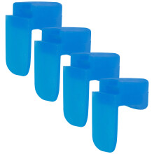 4Pièces Accessoires Clarinette Silicone Bleu Repose-Doigt Souple