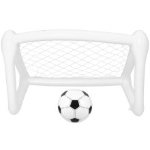 2Ensembles Mini Buts De Foot Gonflables PVC Multi Portable Enfants