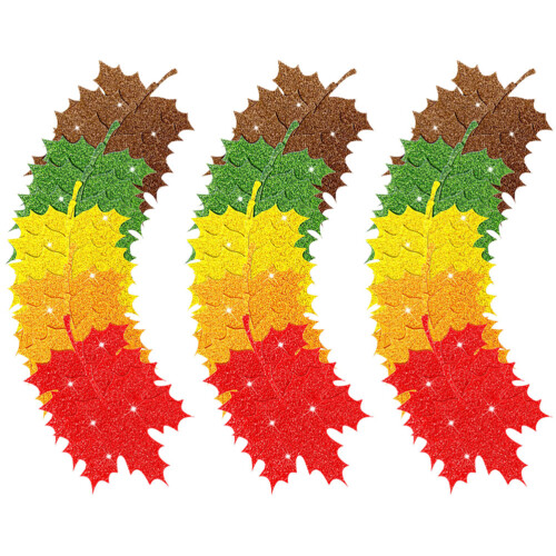 500Pièces Colorées Décor Rustique Thanksgiving