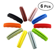 18Pcs Silicone Grocery Bag Holders with in Assorted Colors