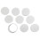 5Sets Non-Stick Plastic Cookie Molds Lovely Christmas Cookie Stamps 1