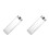 2Pcs Clear Plastic Cup Storage Organizer Rack for Office and Home 6