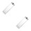 2Pcs Clear Plastic Cup Storage Organizer Rack for Office and Home 7